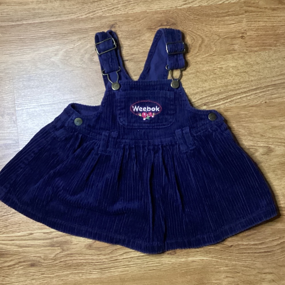 Vintage Blue Weebok Casual Dress